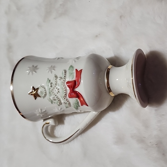 VINTAGE  LENOX VERY MERRY PERSONALIZED MUG. - Picture 4 of 5